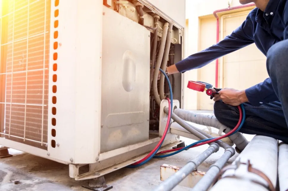 Slide of M D Heating and Air