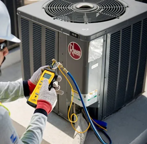 Slide of M D Heating and Air