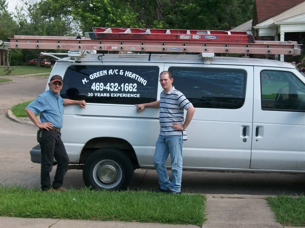 Slide of M Green A/C and Heating