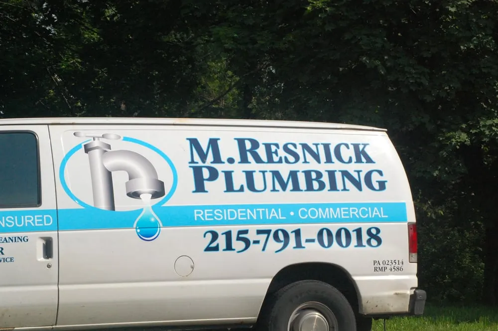 Slide of M. Resnick Plumbing
