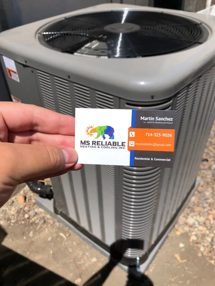 Slide of M S Reliable Heating and Cooling