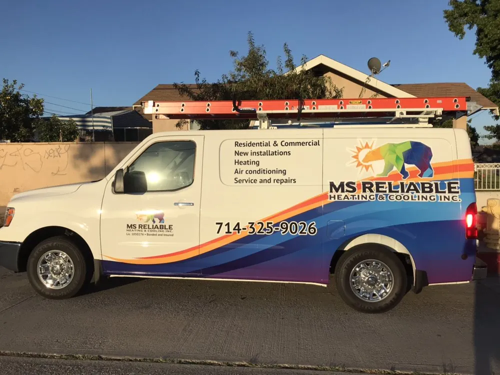 Slide of M S Reliable Heating and Cooling