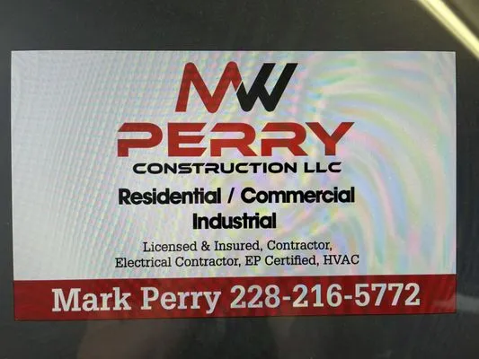 M W Perry Construction Logo