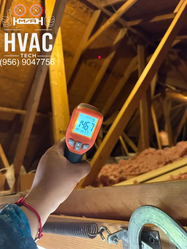 Slide of M/A HVAC Service Tech