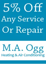 Slide of M.A. Ogg Heating & Air Conditioning
