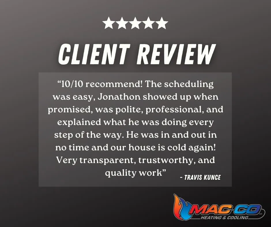 Slide of Mac-Co Heating And Cooling