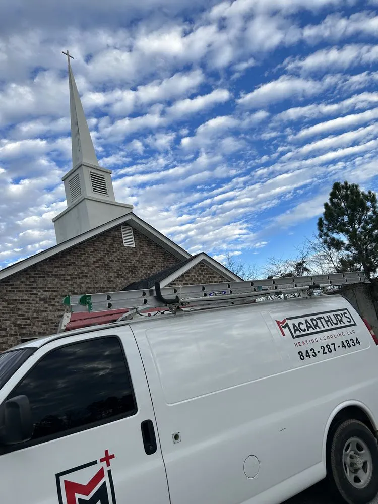 Slide of Macarthur's Heating and Cooling