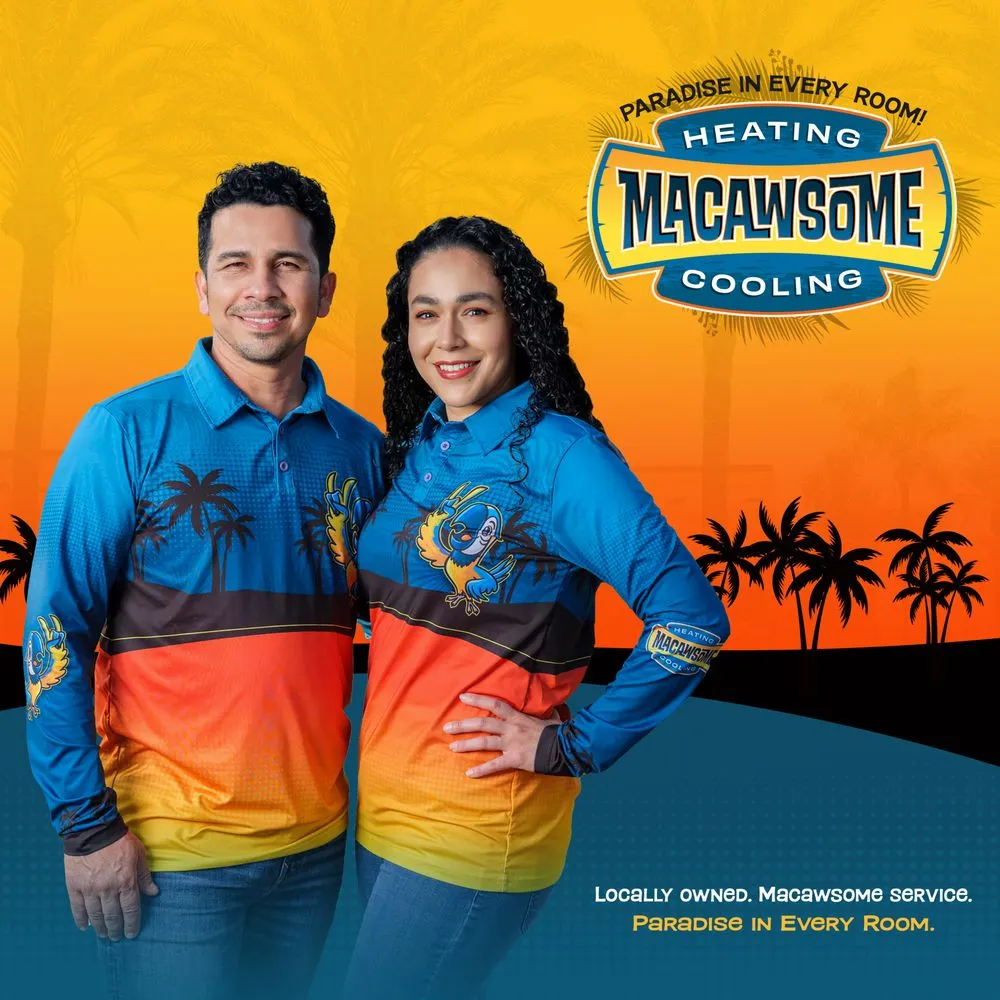 Slide of Macawsome Heating & Cooling