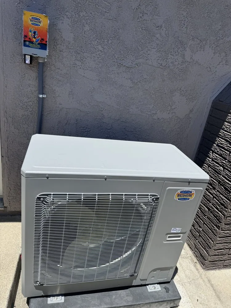 Slide of Macawsome Heating & Cooling