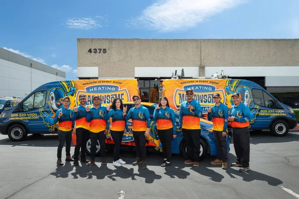 Slide of Macawsome Heating & Cooling