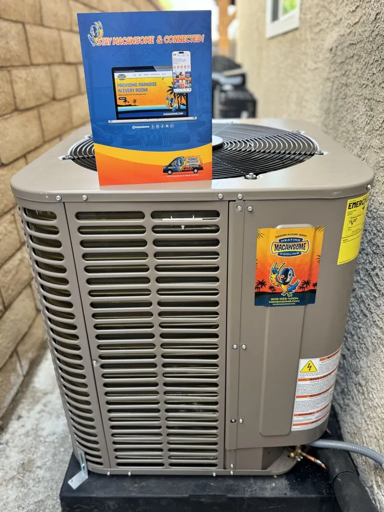 Slide of Macawsome Heating & Cooling