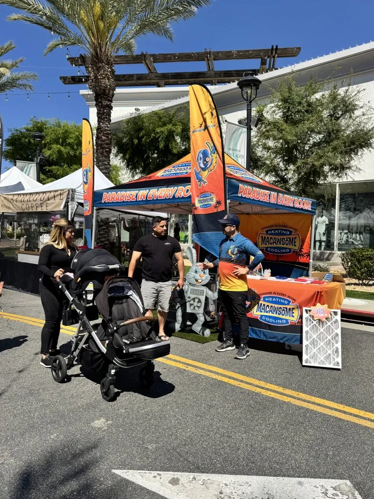 Slide of Macawsome Heating & Cooling