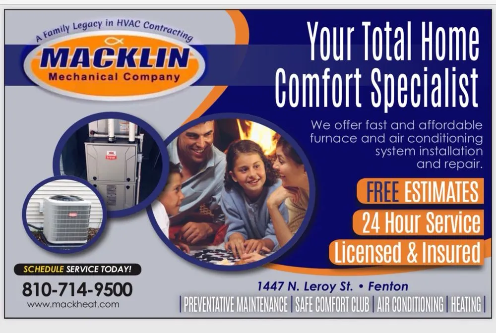 Slide of Macklin Heating and Cooling