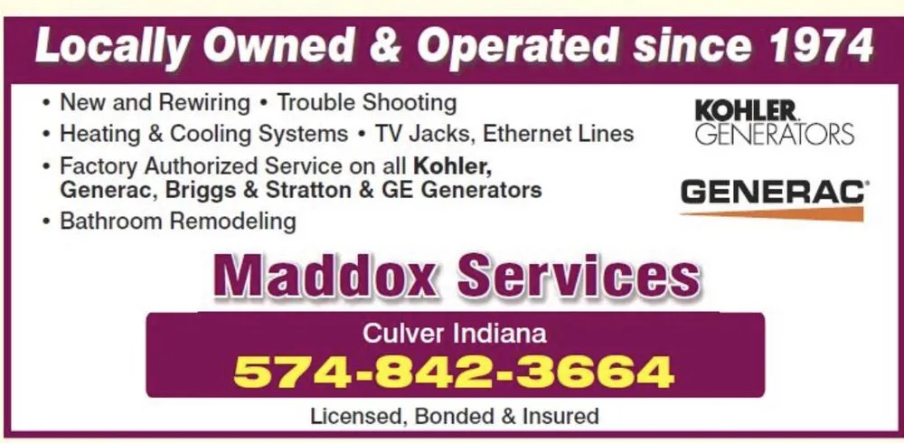 Slide of Maddox Services