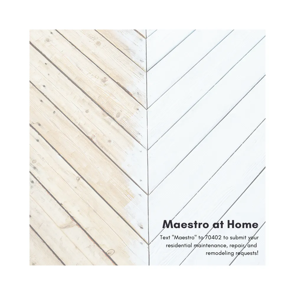 Slide of Maestro Maintenance Management