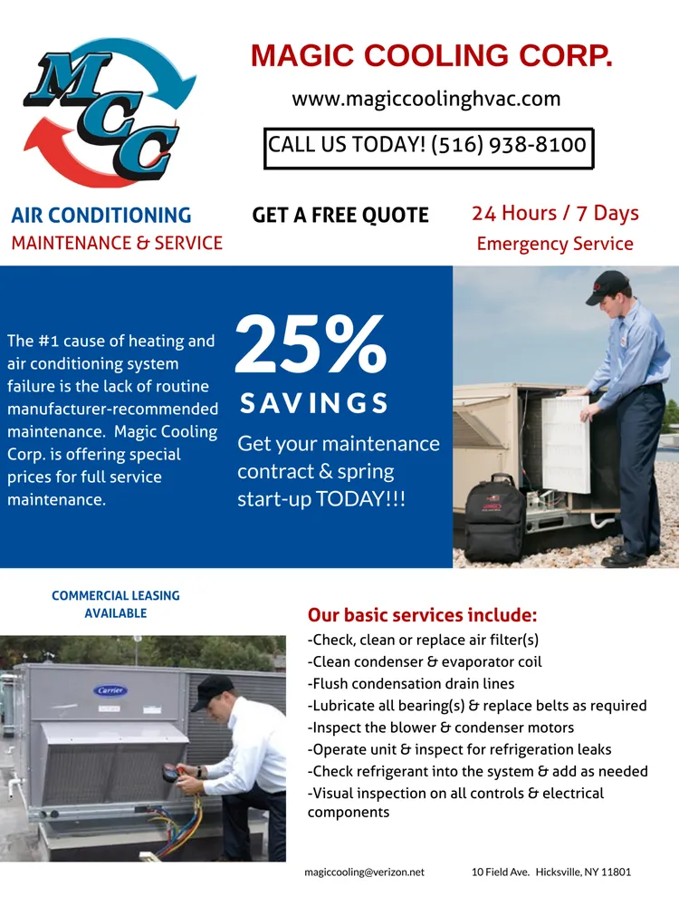 Slide of Magic Cooling Corp