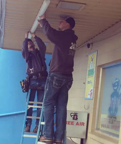 Slide of Magic Electric, Plumbing, Heating + Air