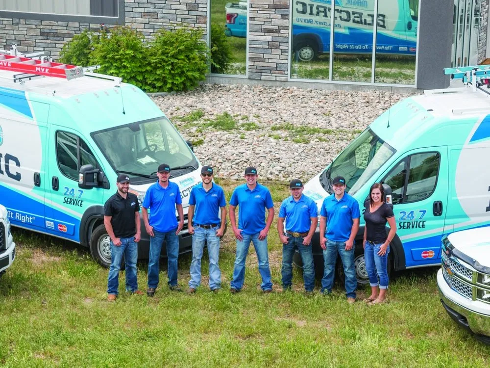 Slide of Magic Electric Plumbing Heating Air