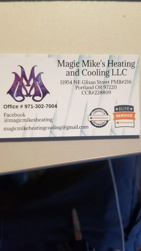 Slide of Magic Mike's Heating and Cooling
