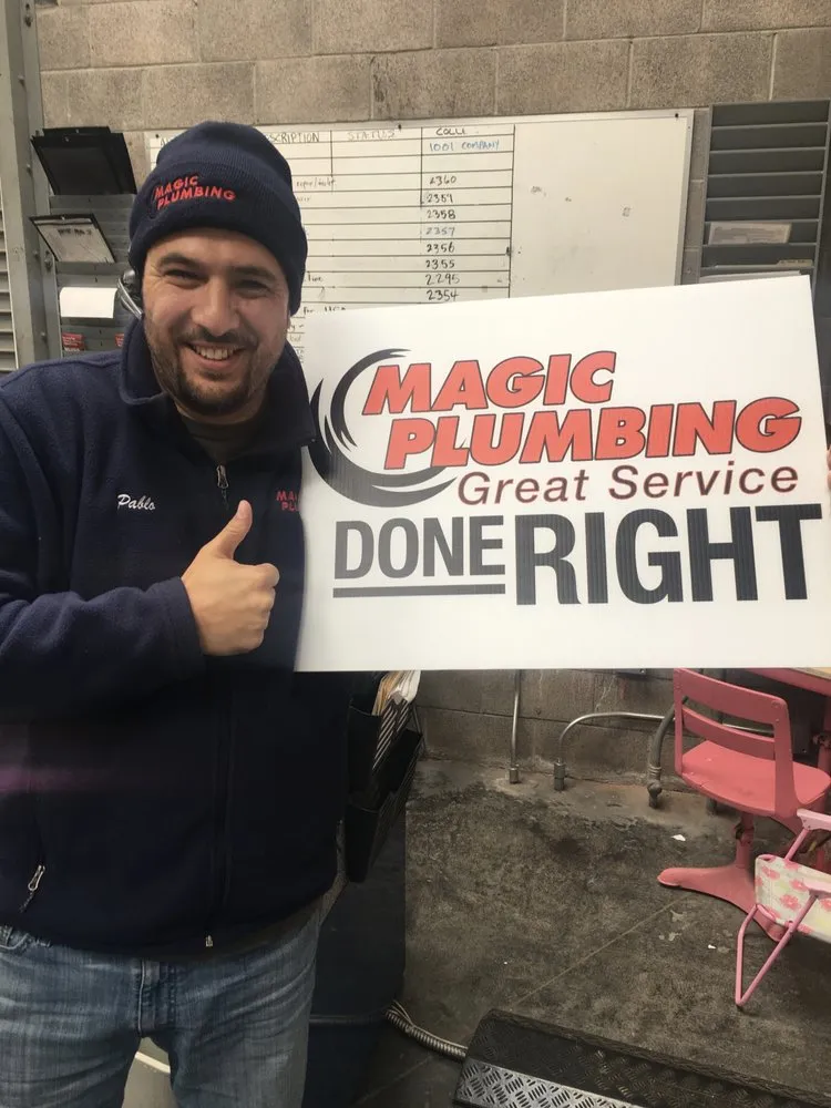 Slide of Magic Plumbing Heating & Cooling