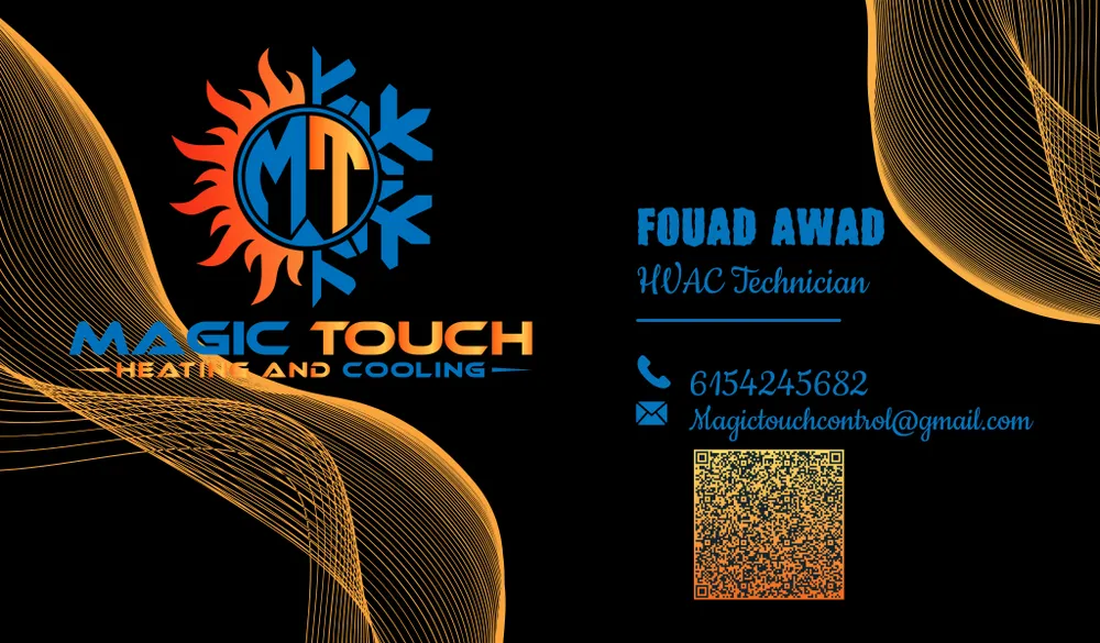 Slide of Magic Touch Heating and Cooling
