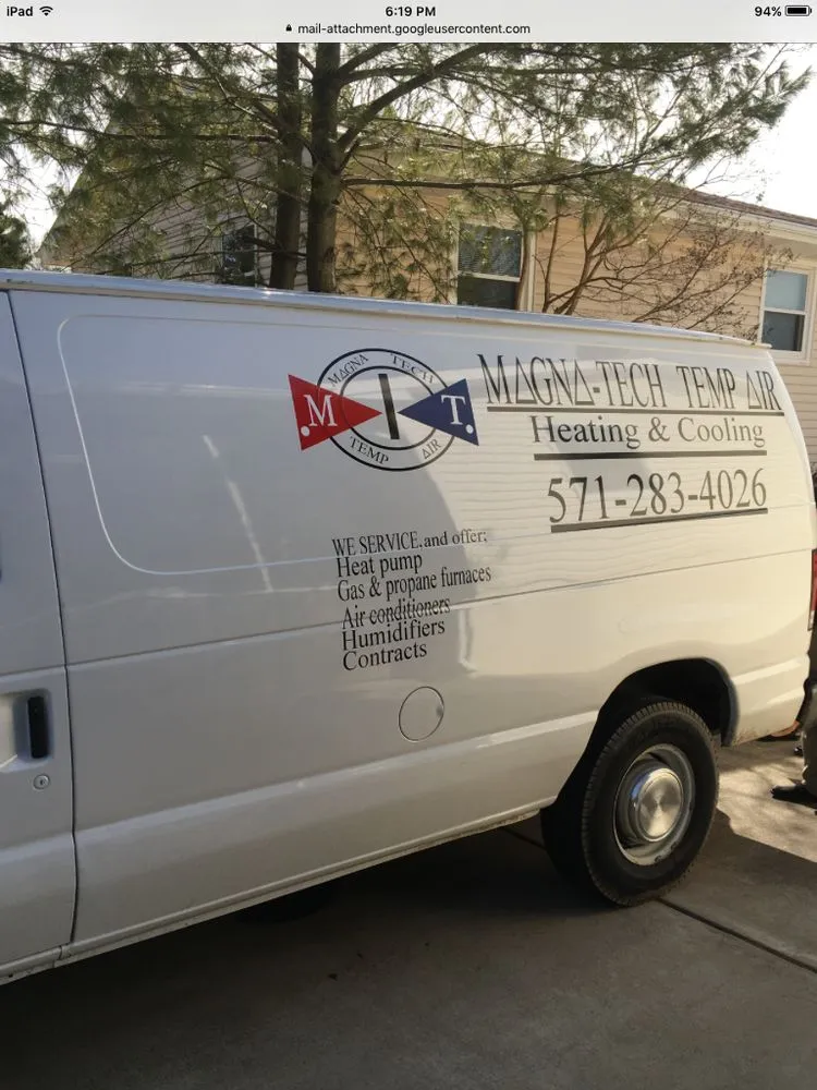 Slide of Magna Tech Temp Air