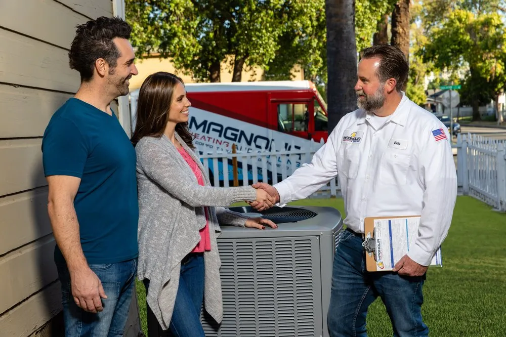 Slide of Magnolia Heating and Cooling