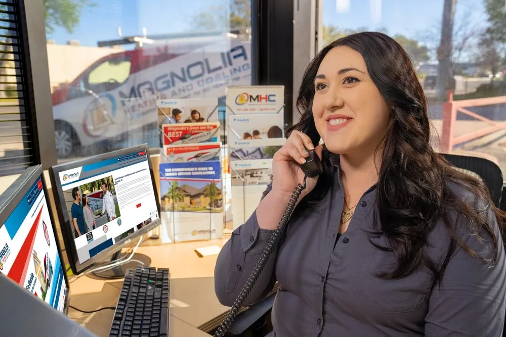 Slide of Magnolia Heating and Cooling