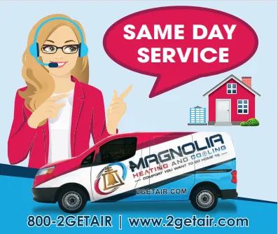 Slide of Magnolia Heating and Cooling