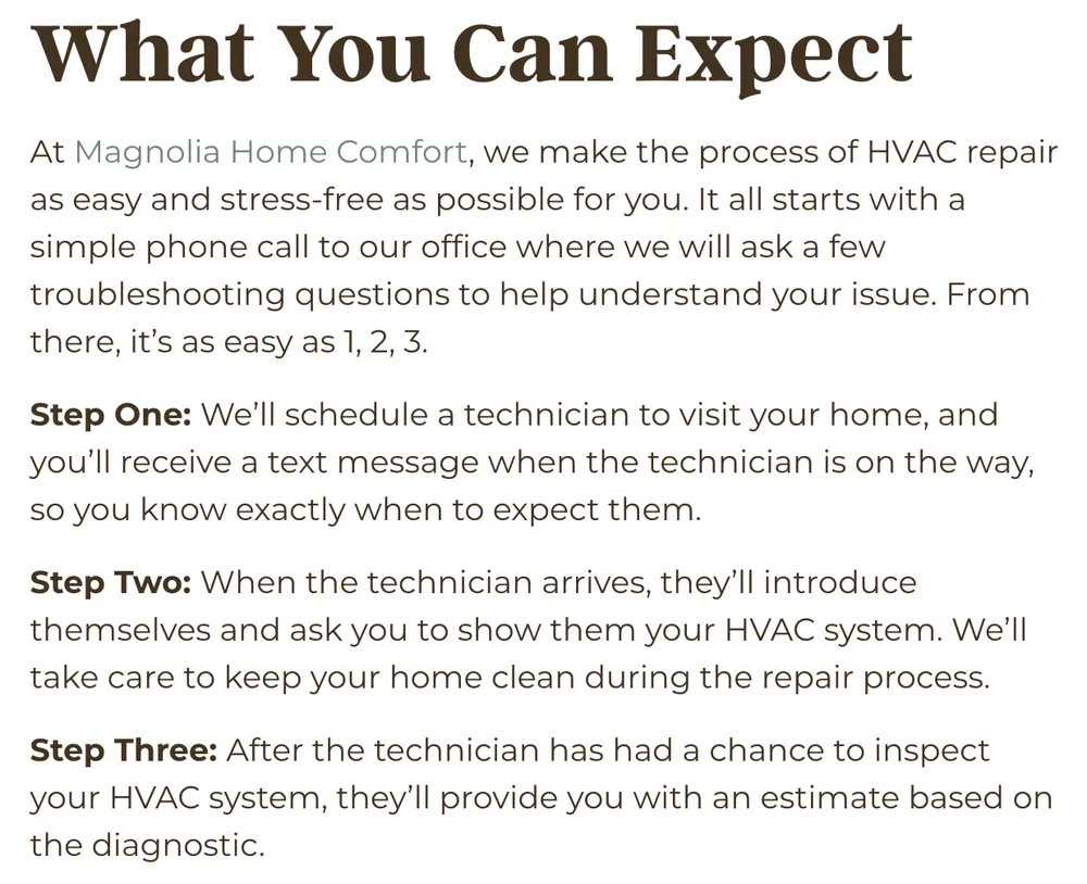 Slide of Magnolia Home Comfort