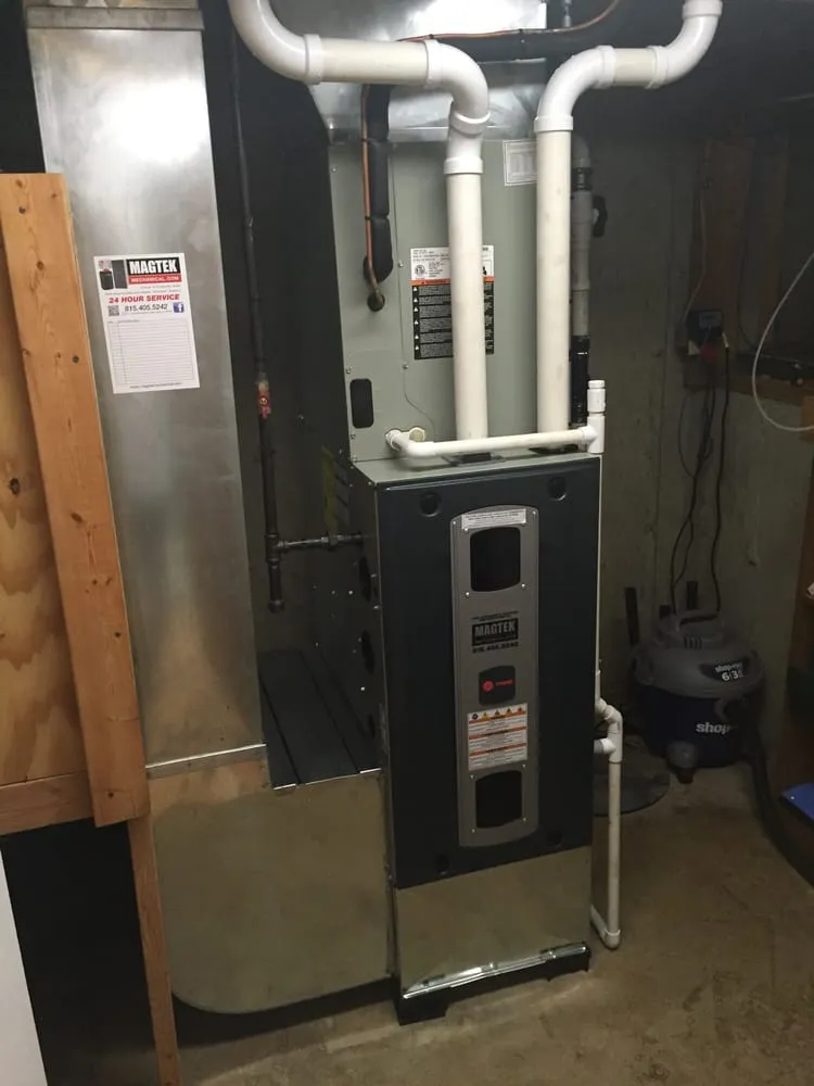 Slide of Magtek Mechanical Heating & Cooling