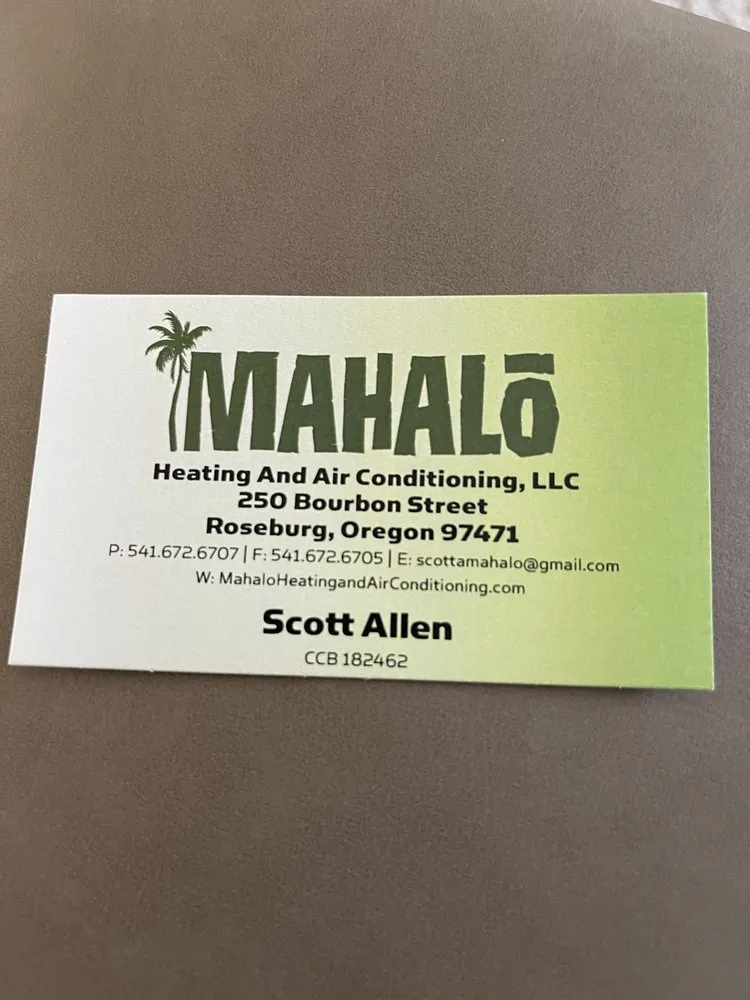 Slide of Mahalo Heating and Air Conditioning