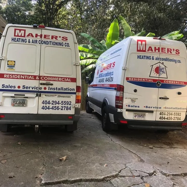 Slide of Maher's Heating & Air Conditioning Company