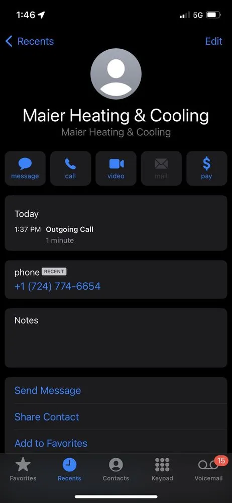 Slide of Maier Heating & Cooling