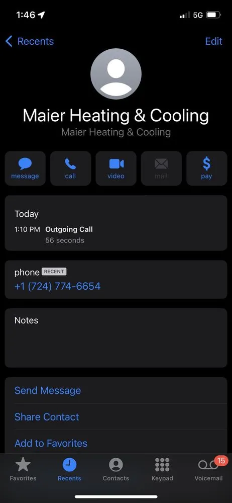 Slide of Maier Heating & Cooling