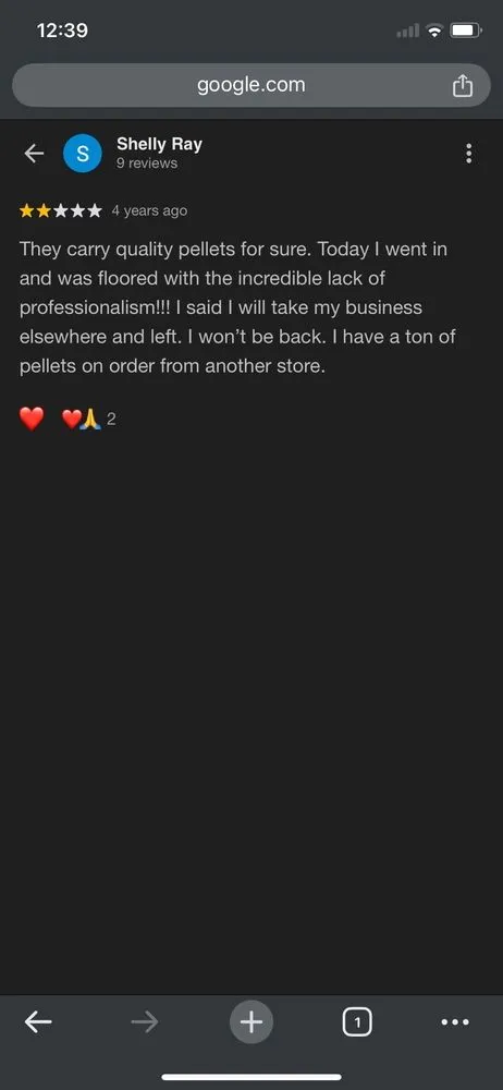 Slide of Maine Pellet Sales