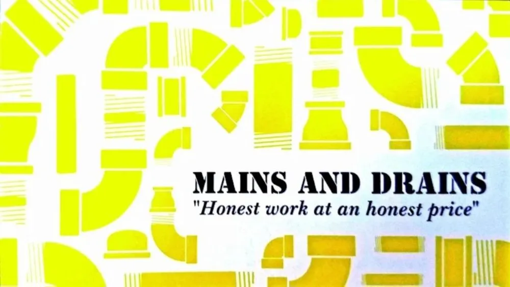 Slide of Mains & Drains Plumbing and Heating