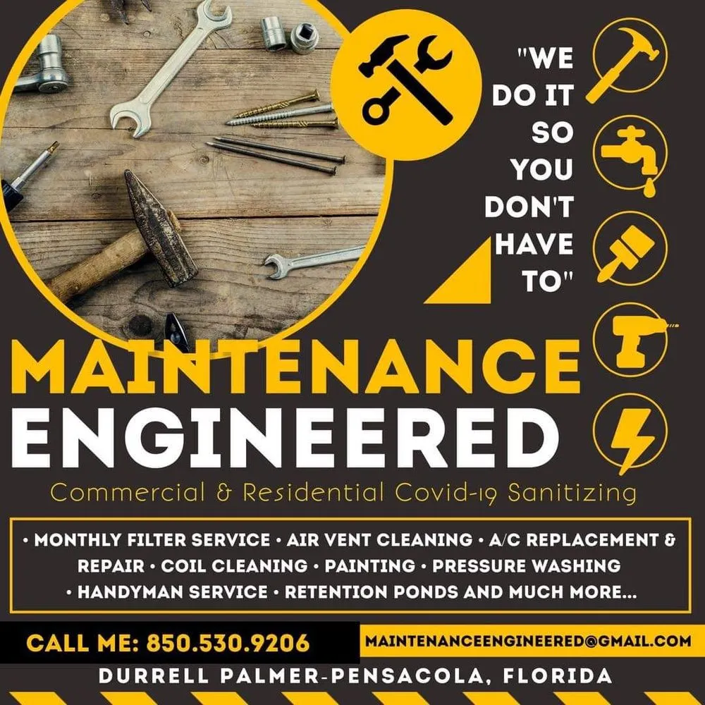 Slide of Maintenance Engineered