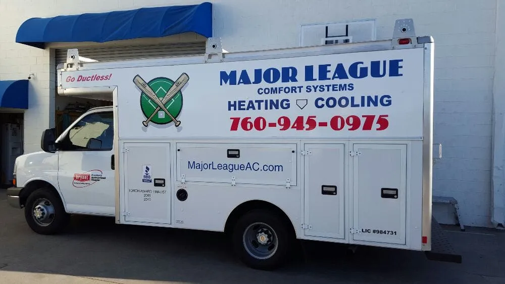 Slide of Major League Comfort Systems Heating and Air Conditioning