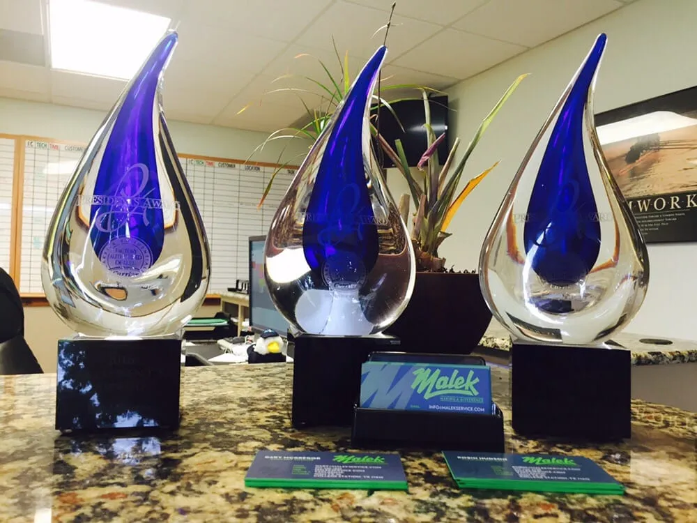 Slide of Malek Service Company