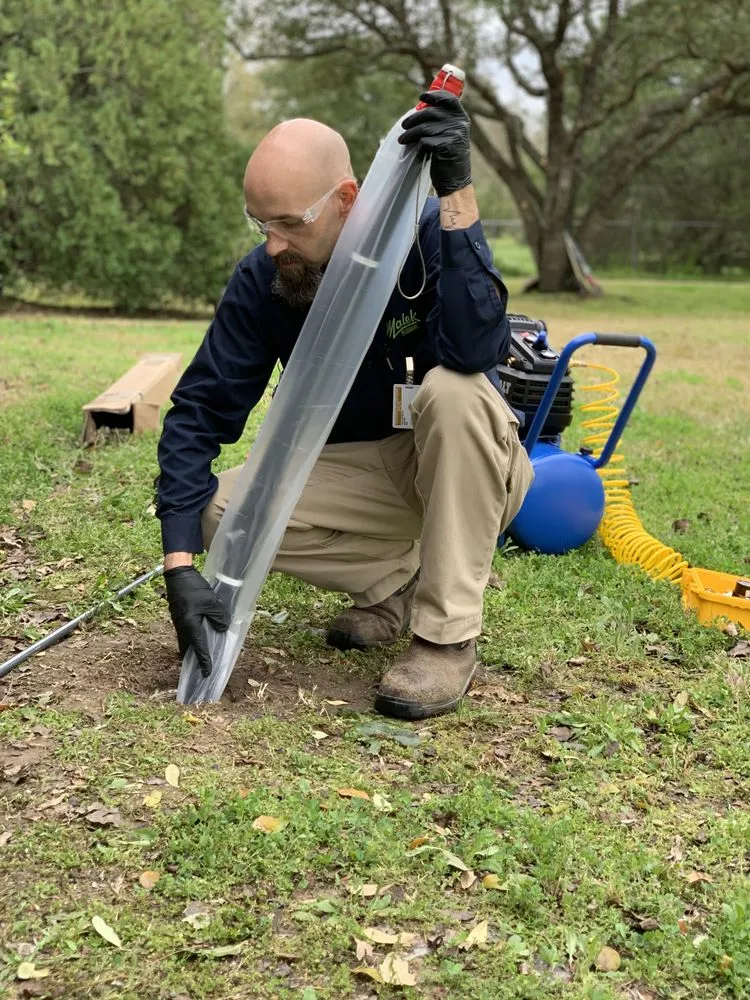 Slide of Malek Service Company