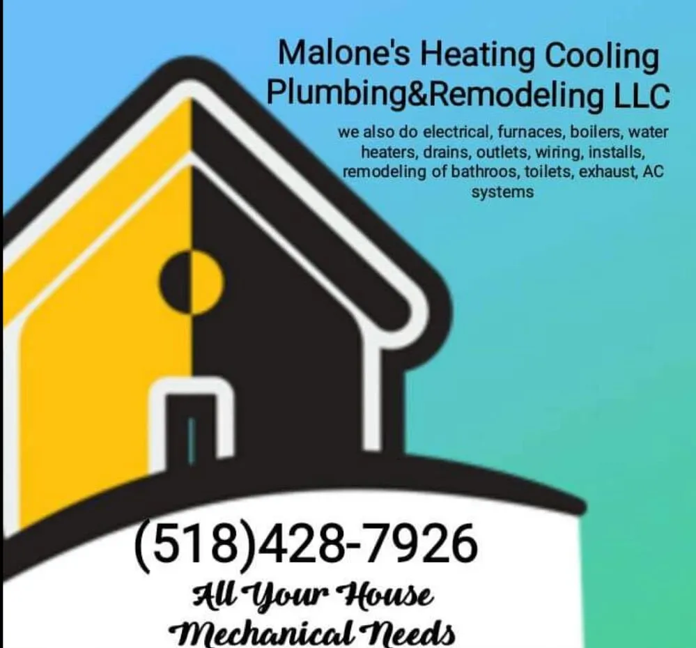 Slide of Malone's Heating Cooling Plumbing & Remodeling