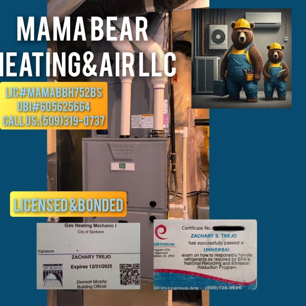 Slide of Mama Bear Heating and Air