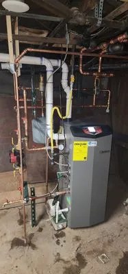 Man Plumbing & Heating Logo