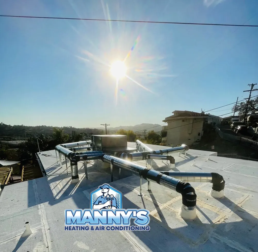 Slide of Manny's Heating & Air Conditioning