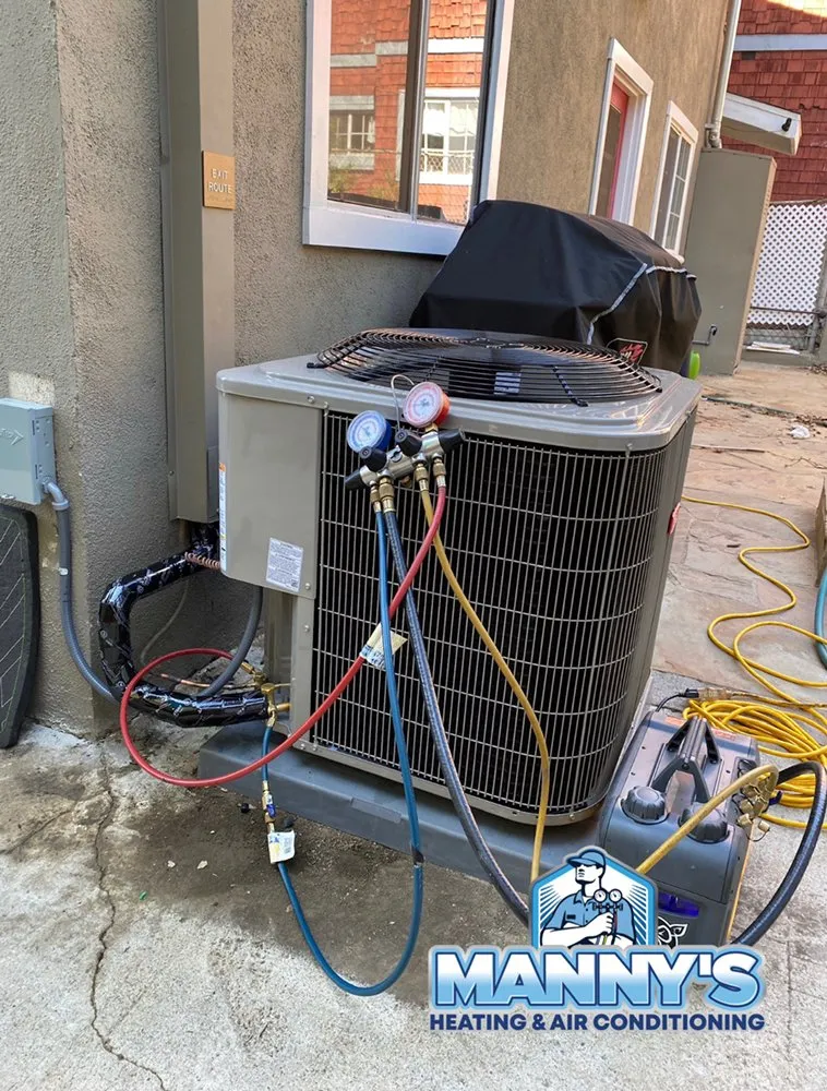 Slide of Manny's Heating & Air Conditioning