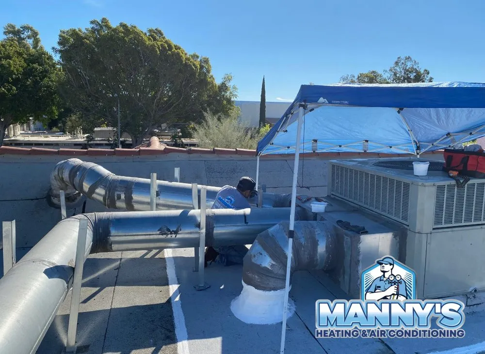 Slide of Manny's Heating & Air Conditioning