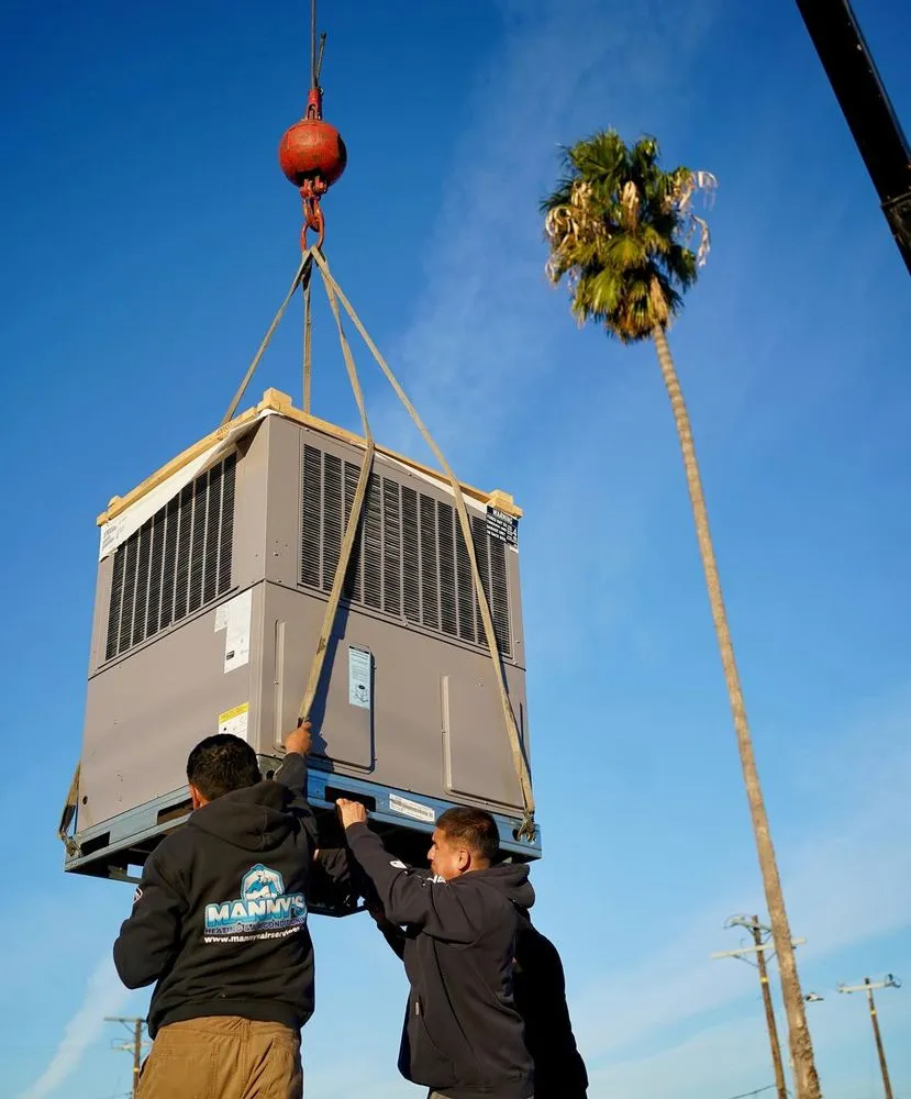 Slide of Manny's Heating & Air Conditioning