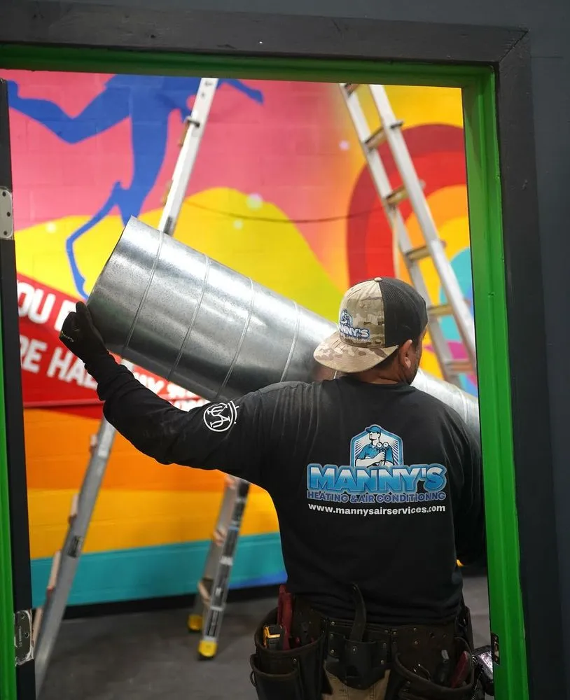 Slide of Manny's Heating & Air Conditioning