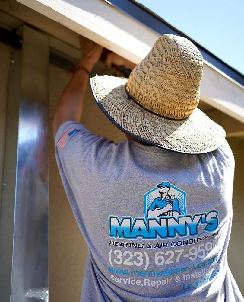 Slide of Manny's Heating & Air Conditioning